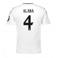 Real Madrid David Alaba #4 Replika Hemmatröja 2024-25 Kortärmad